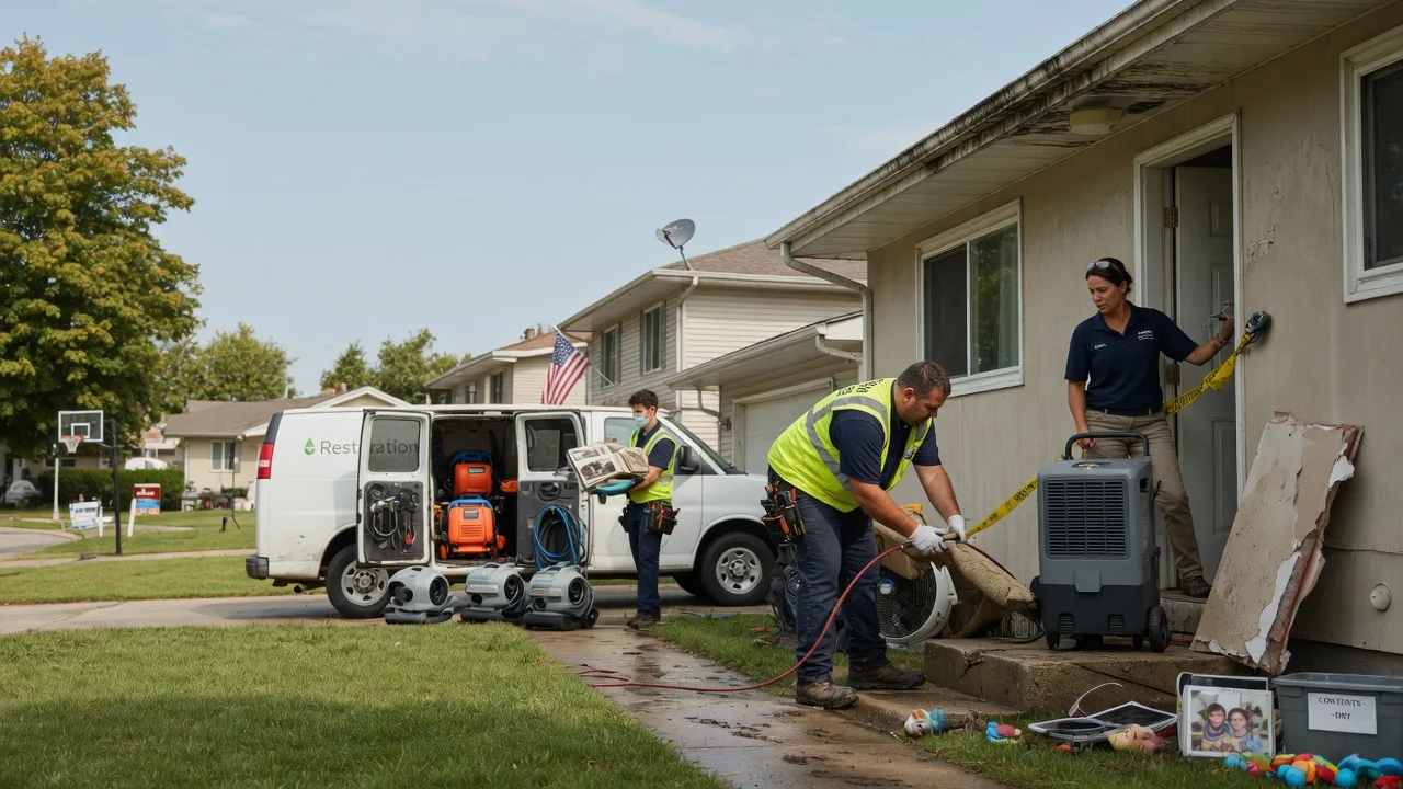 Water Damage Restoration in Menomonee Falls, WI near me